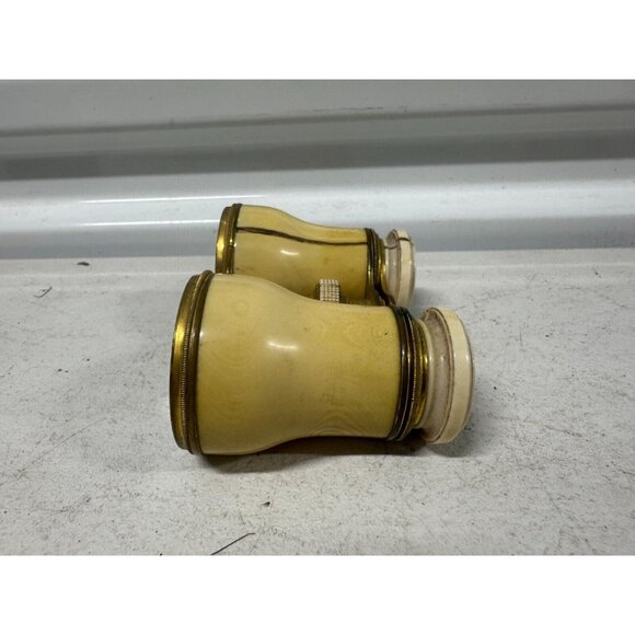 Antique Theater Opera Glasses Binoculars With Carrying Case - Picture 3 of 16